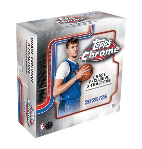2025 26 topps chrome basketball mega box